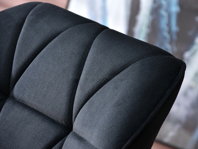 Fotoliu Velma S (negru)