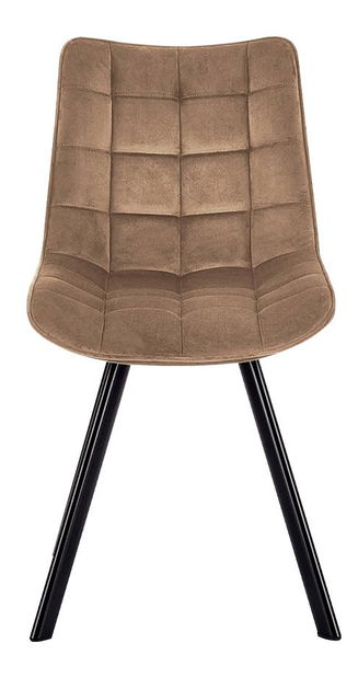 Set 2ks jedálenských stoličiek KA 332 (hnedá + čierna) 