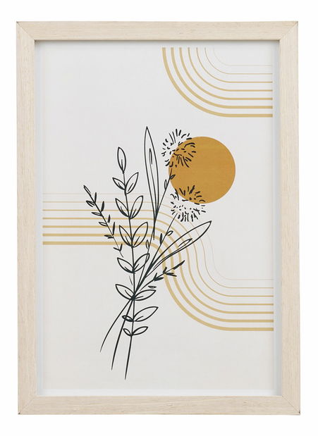 Set 3 ks obrazov Mavandria 1 (prírodná)