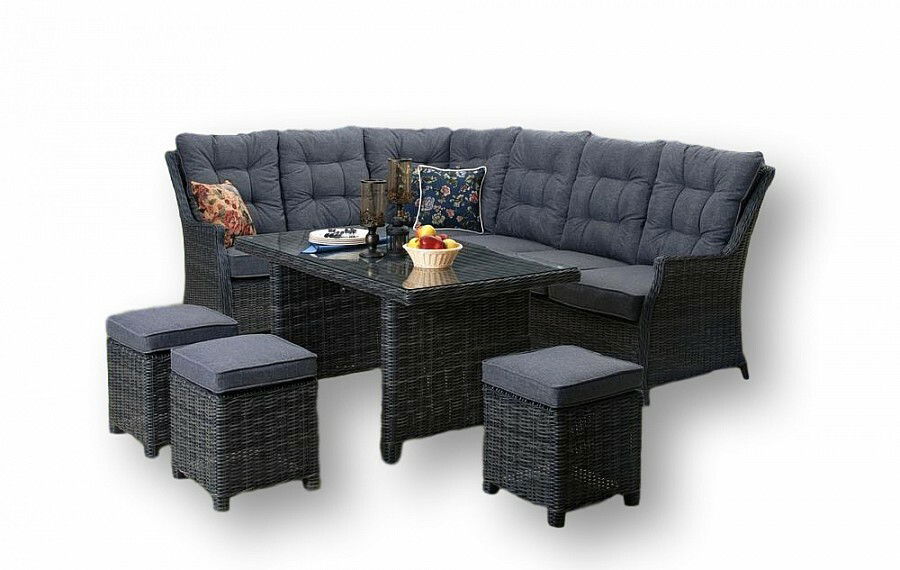 Záhradný nábytok Dakota (um. Ratan) *vankúše ZADARMO