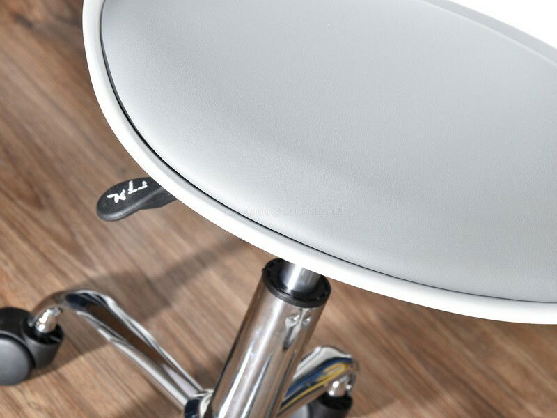 Detská stolička Footy (šedá + chrómová)