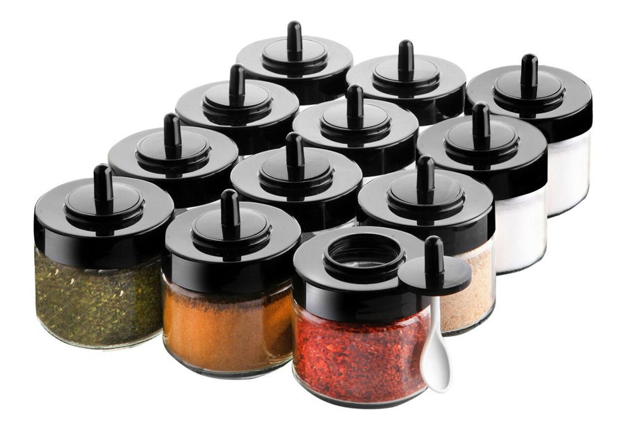 Set koreničiek (12 ks.) Gombo 12 (priehľadná)