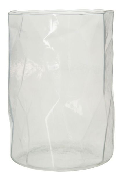 Svietnik Jolipa Na čajovú sviečku (13x13x18cm) (Priehľadná)