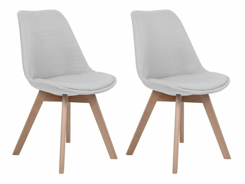 Set 2ks. jedálenských stoličiek Soho (svetlosivá)