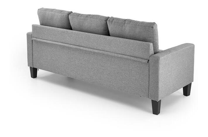 Sofa s tabureom Gerdon (siva)