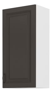 Dulap superior bucătărie Sheila 45 G 90 1F (alb + grafit)