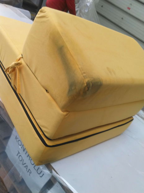 Canapea extensibila Plantearan (galben) *resigilat