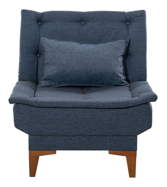 Sedacia súprava 3+1 Santic (tmavomodrá)