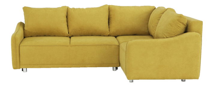 Rohová sedačka Lerat (horčicová) (P)
