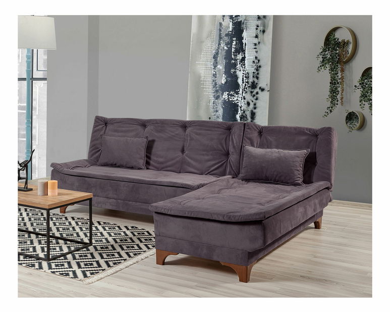 Colțar Klaudi C (D) (Antracit)