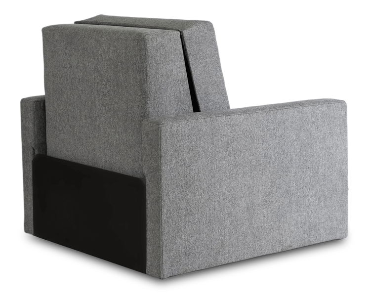 Rozkladacie kreslo 2 ks Mulan 1 (siva) 