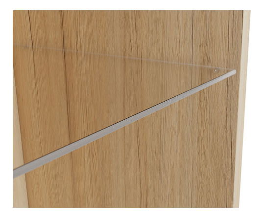 Set mobilier baie Apoleon II (wotan + negru lucios)