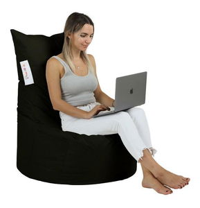 Fotoliu puf Beemin (Negru)