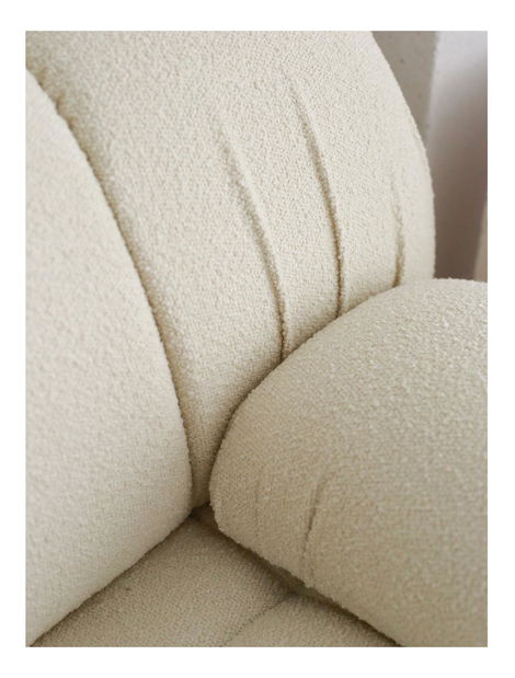 Canapea 2-locuri Solorazzo 2 (alb)