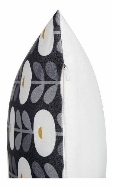 Sada 2 ozdobných vankúšov 45 x 45 cm Valso (sivá)