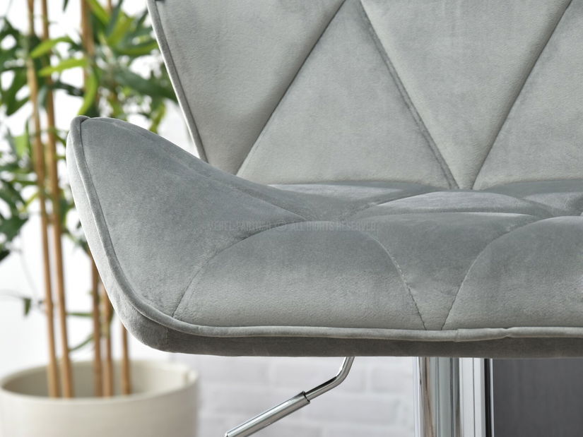 Stolička Huhu (sivá + čierna)