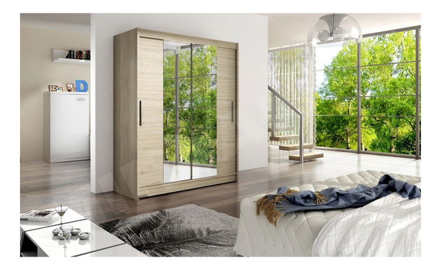 Ormar za garderobu Primrose II (sonoma)