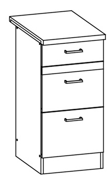 Dolná kuchynská skrinka Estell EZ12 D40 S3