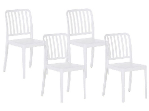 Set vrtnih stolica (4 kom.) Sinnamon (bijela) 