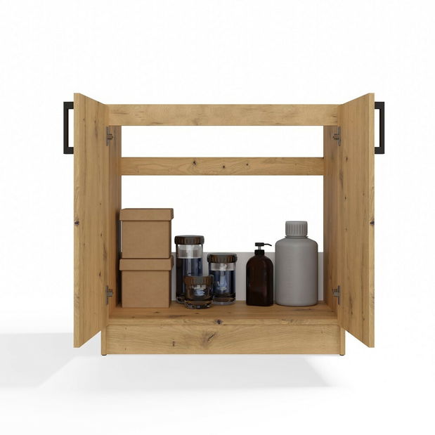 Dulap inferior de bucătărie Katiossa 1 (stejar artisan)