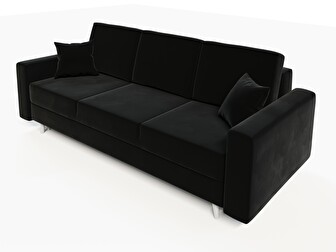 Sofa na razvlačenje Kineton (crna)