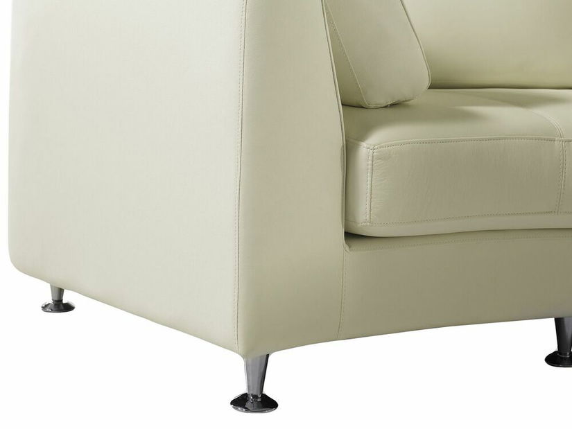 Kožená sedacia súprava Rutland (biela)