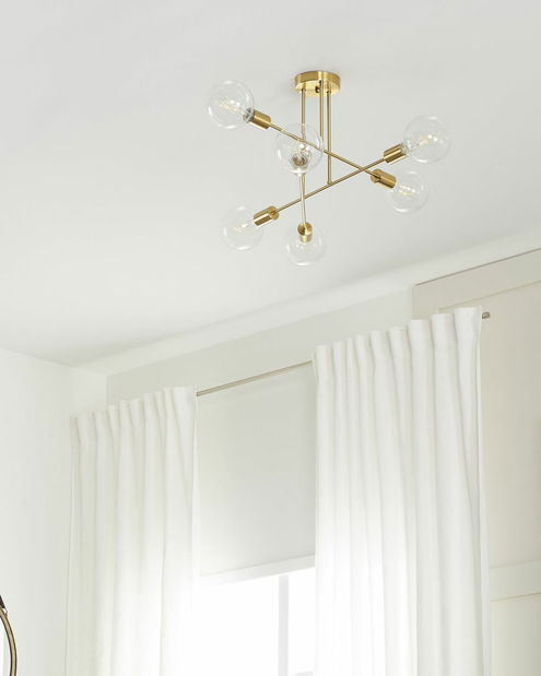 Stropné svietidlo Kidza (mosadzná)