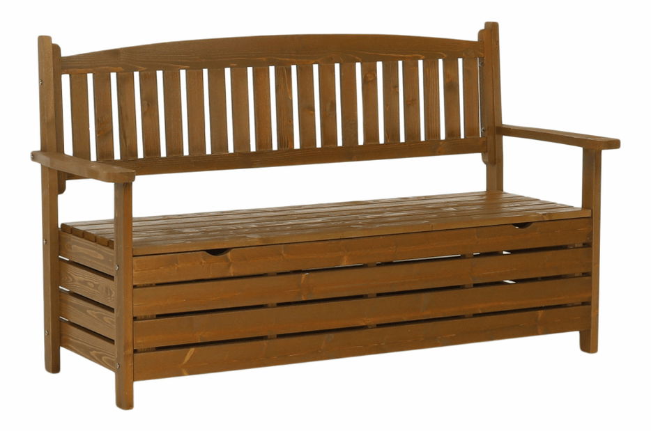 Záhradná lavica 150 cm Amelli (hnedá)
