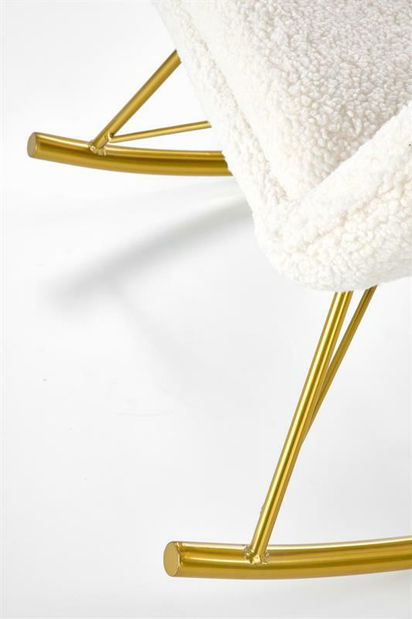 Hintafotel Leonia (krém + arany)