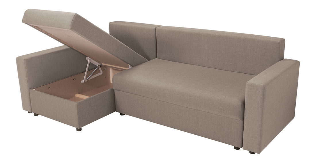 Rohová sedačka BRW Przemek IV Lux 3DL.RECMU (hnedá) (L)