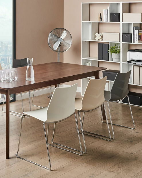 Set blagovaonskih stolica (4 kom.) Huxley (siva)