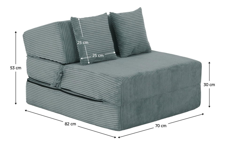 Fotoliu extensibil Plantearan (mentol) 