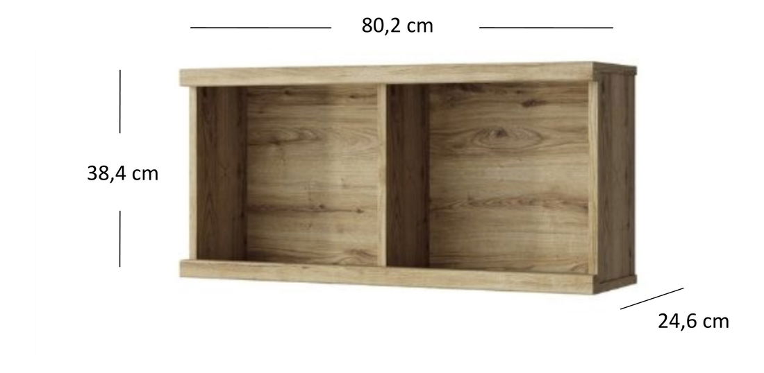 Regál Deloris 80 (navarra tölgy)