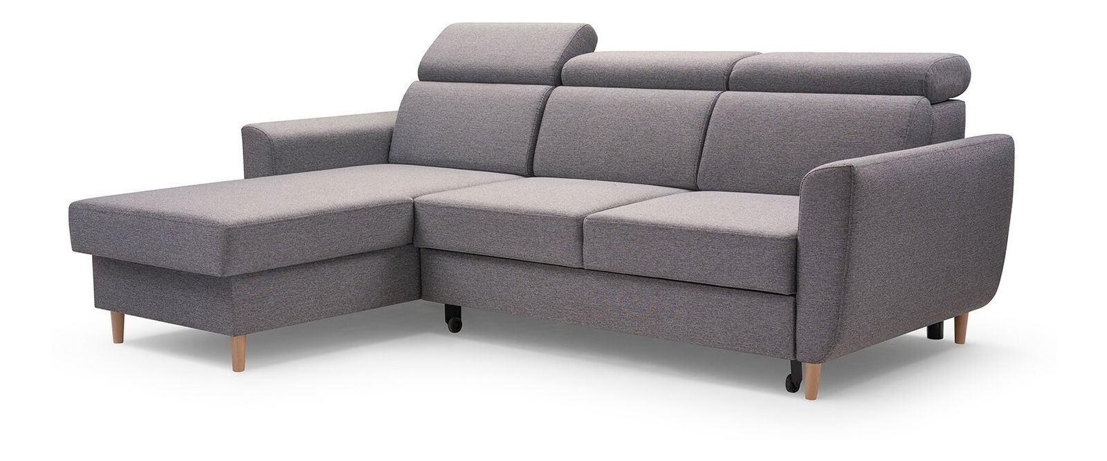 Sarokkanapé Gurana (szürke) (B)