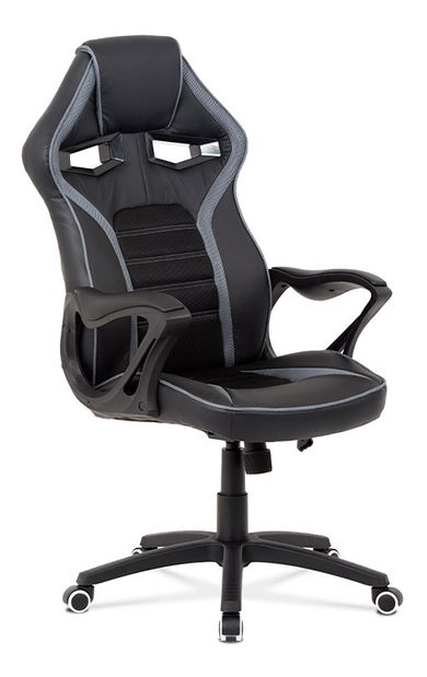 Uredska/gaming fotelja Garet-G406-GREY (crna + siva)