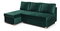 Rohová sedačka Manimi 03 (tmavozelená) (L)