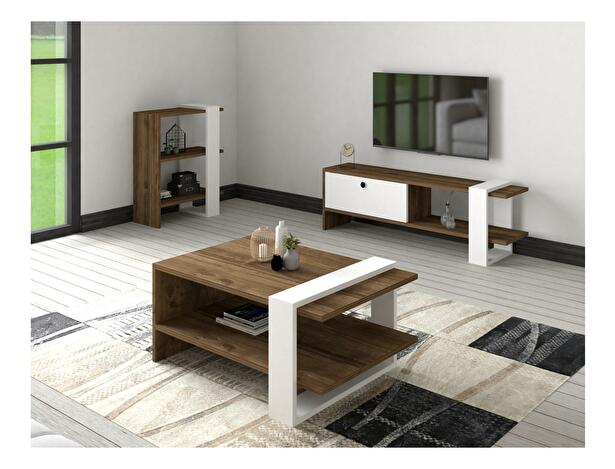 Set mobilier living Dutudo (nuc + alb) 