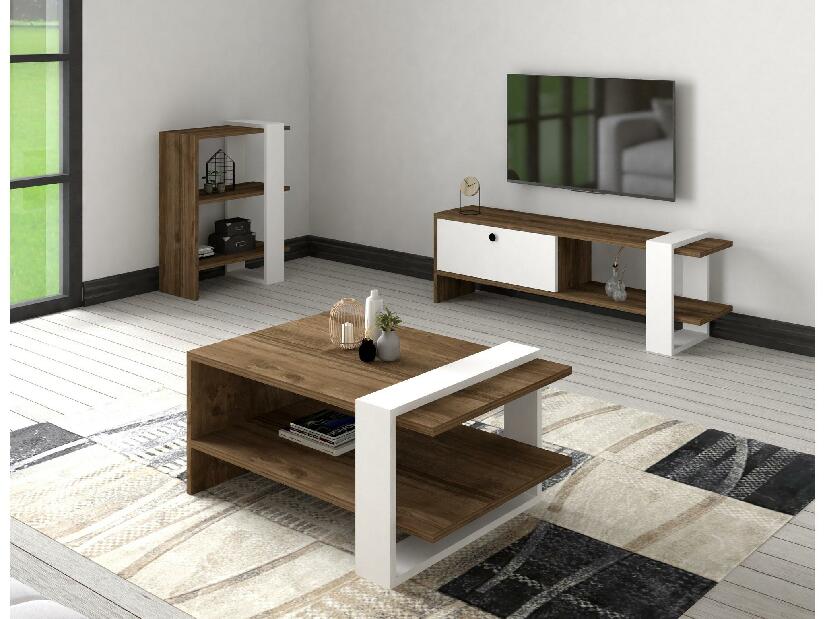 Set mobilier living Dutudo (nuc + alb) 