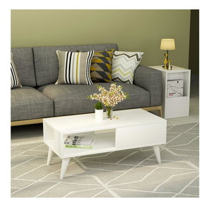 Măsuță de cafea Vavepu 2 (alb) 