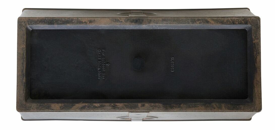 Kvetináč PENOLA 30x60x30 cm (keramika) (hnedá)