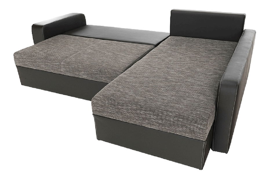 Rohová sedačka Manter (hnedá) (P)