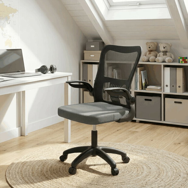 Detská stolička Kammo (sivá)