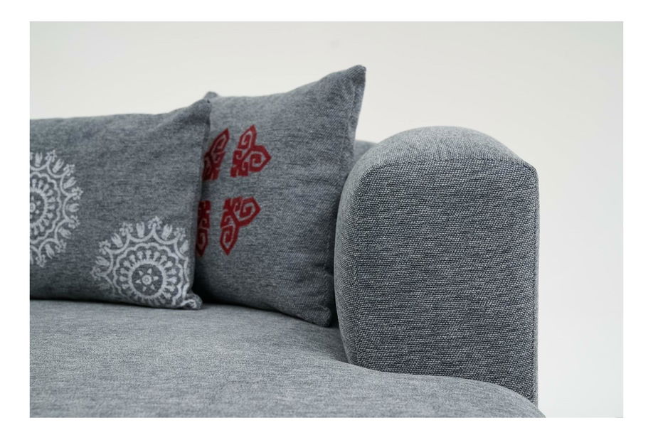 Colțar Lindasetta (D) (gri)