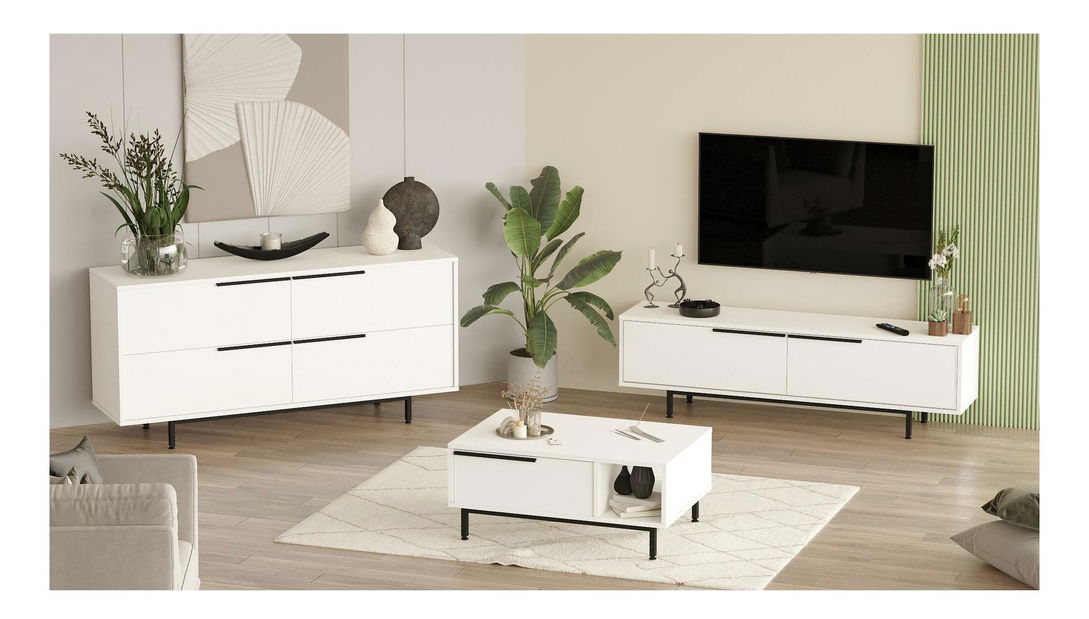 Set mobilier living Otto 20 (alb)