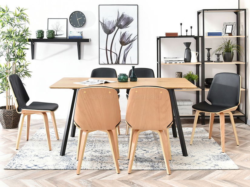 Stolička Vincez (buk čierny + buk)