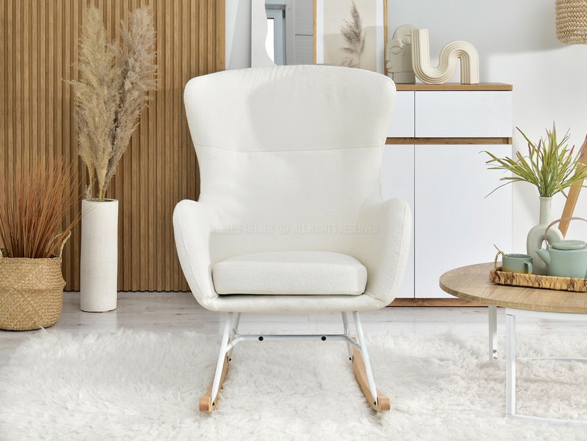 Kreslo Soil Cross (ecru + chrómová)