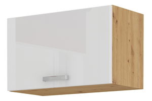 Felső konyhaszekrény Arryn 60 GU-36 1F (artisan tölgy + fehér fényes)