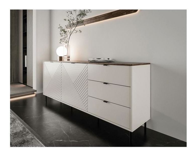 Komód Explicaba (kasmír + tölgy castello) 