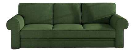 Pohovka trojsedačka Bremo (zelená)