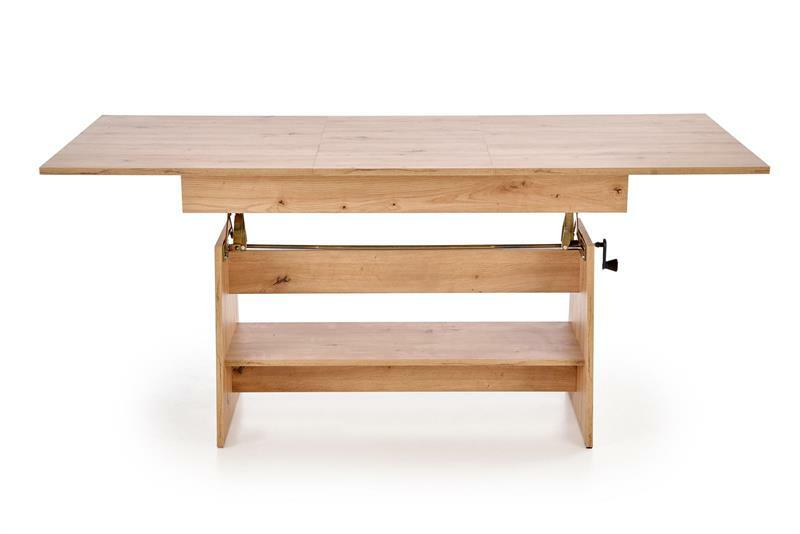 Bővíthető dohányzóasztal Erica (artisan tölgy)